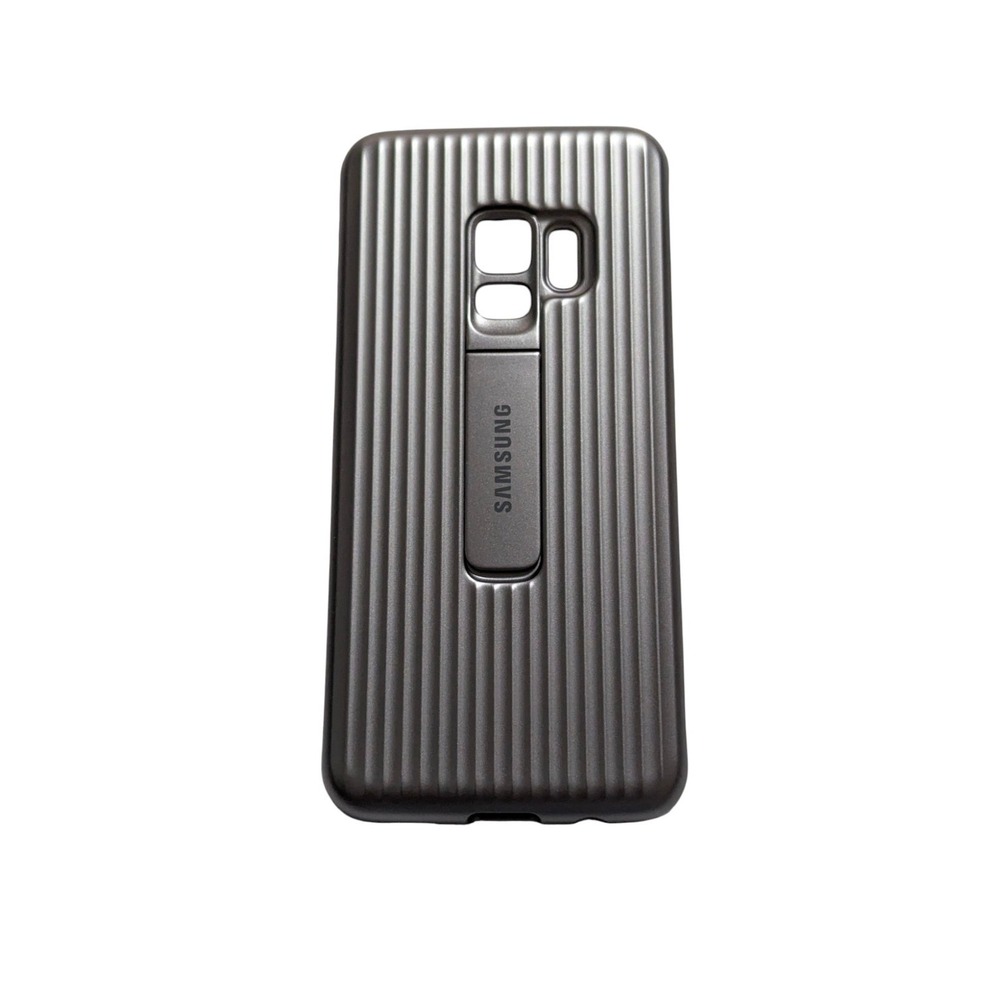 V4-O Samsung Rugged Protective Cover for Galaxy S9 In Silver